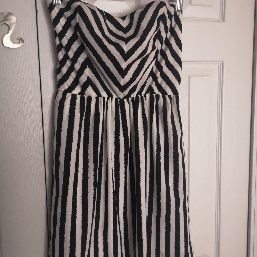 Black and White Striped